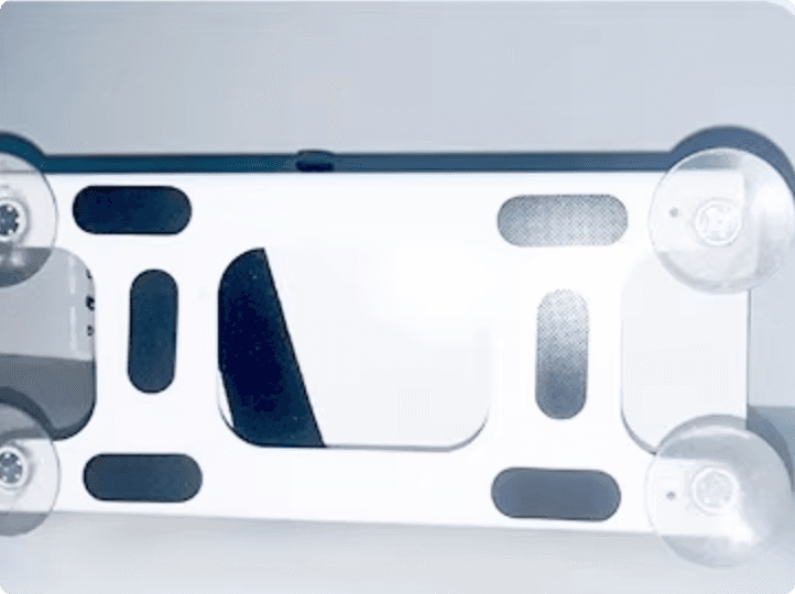 9-grade speed and intensity control panel